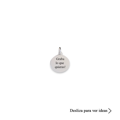 Colgante circular Pequeño Ext.