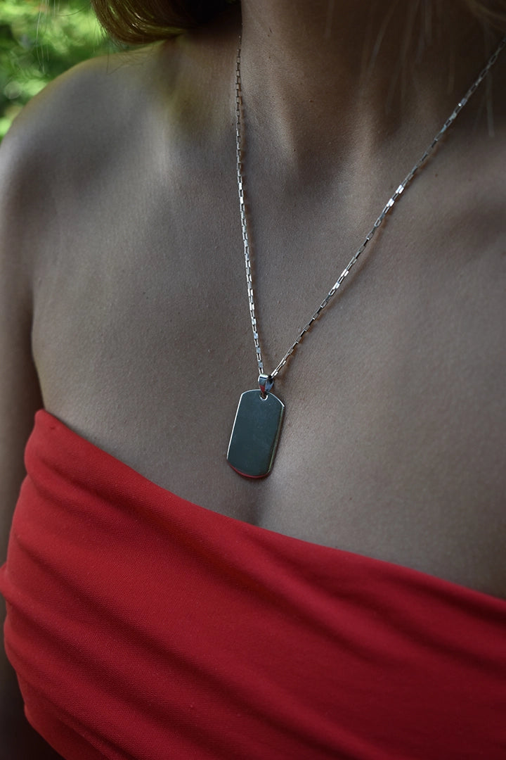 Colgante Placa Pequeño