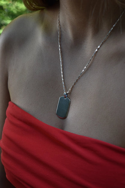 Colgante Placa Pequeño