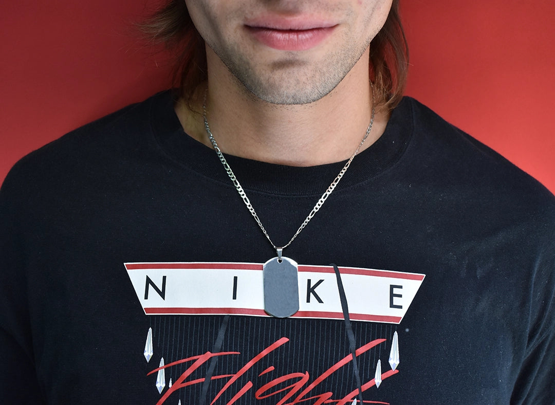 Colgante Placa Militar Grande