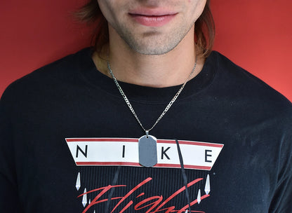 Colgante Placa Militar Grande