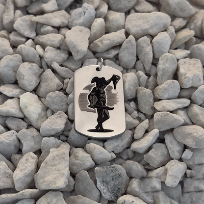 Colgante Placa Militar Grande