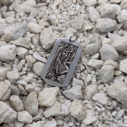 Colgante Placa Militar Grande